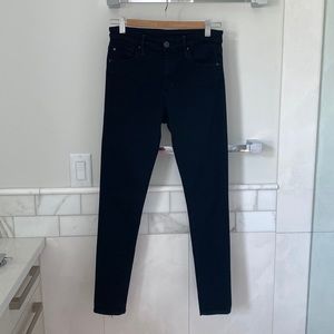 Excellent used condition Adriano Goldschmied Farrah Skinny Jeans Black Size 26